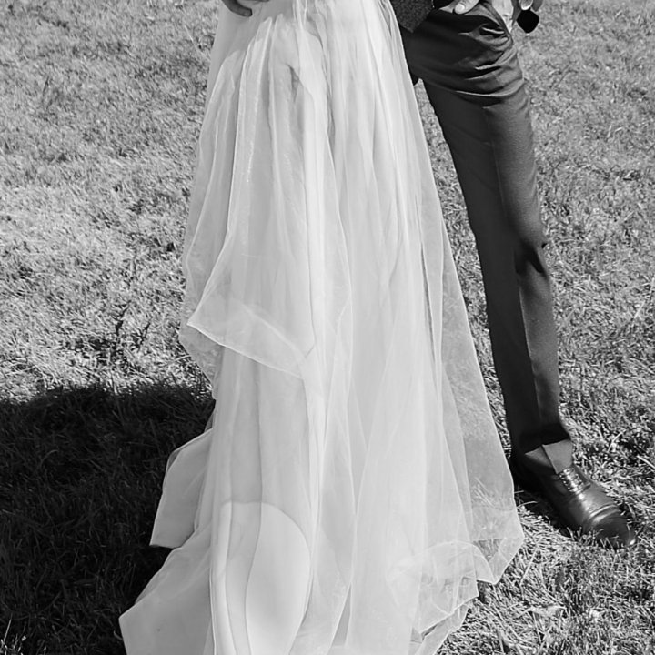 Свадебное платье 44р