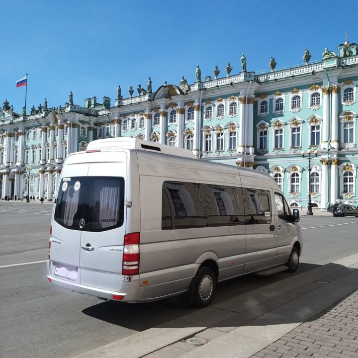 Аренда микроавтобуса в СПБ с водителем.