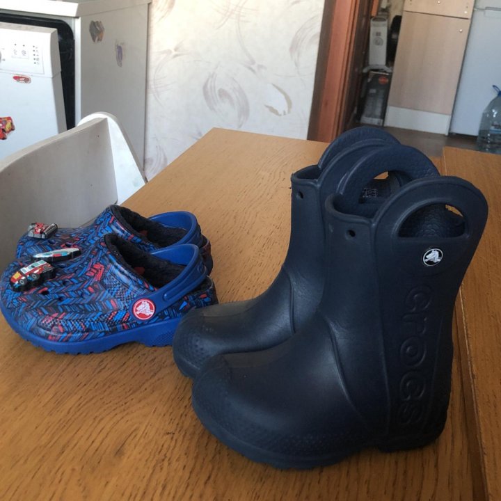 Детские сапоги Crocs