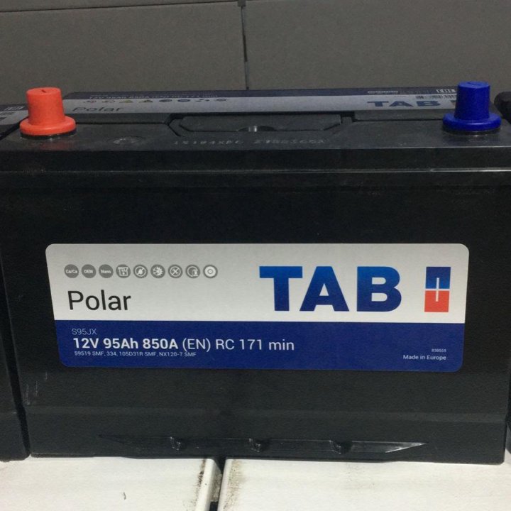 Аккумулятор TAB polar (азия) 95 А/ч