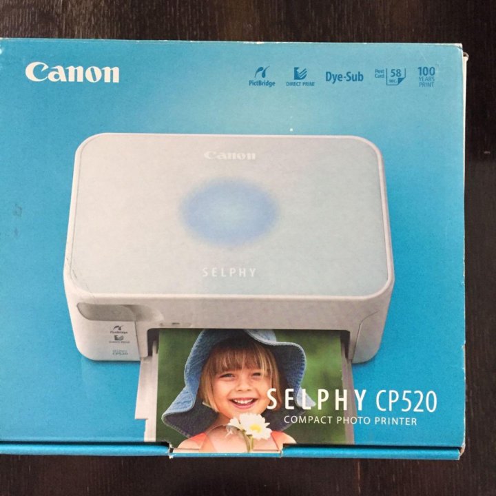 Принтер CANON Selphy CP 520 новый.