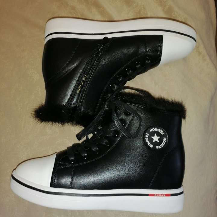 Кеды, зима. 38