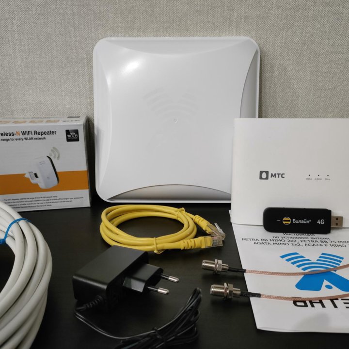 Мощный Wi-Fi комплект интернета с поддержкой 5 ГГц