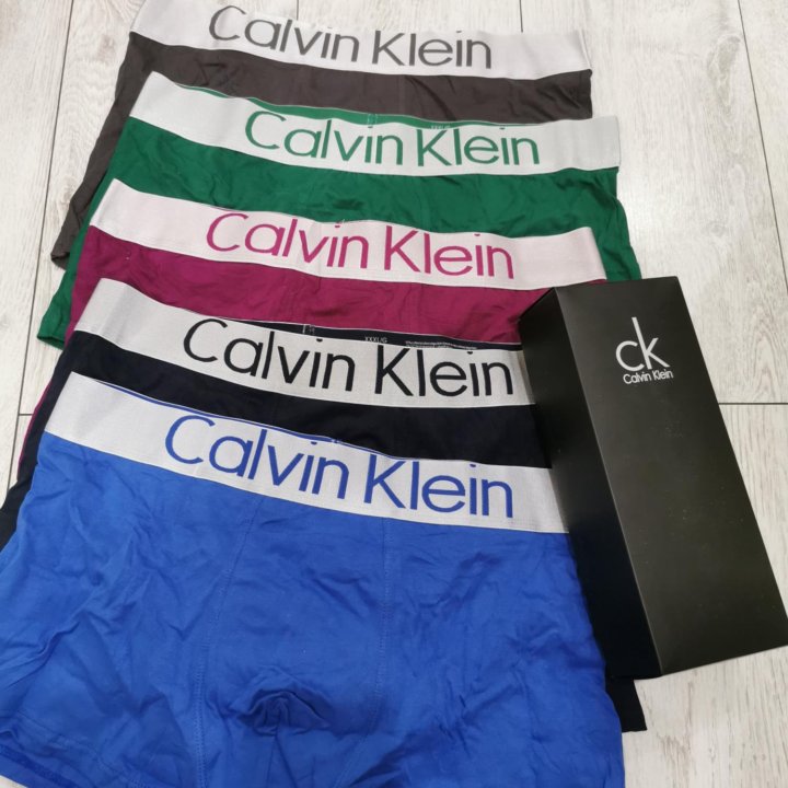 Трусы боксеры 5 шт calvin klein