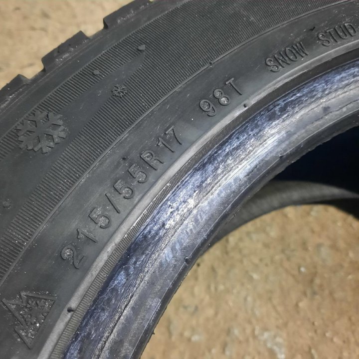 215/55R17 Kumho I'Zen KW22 (Лот №5473)