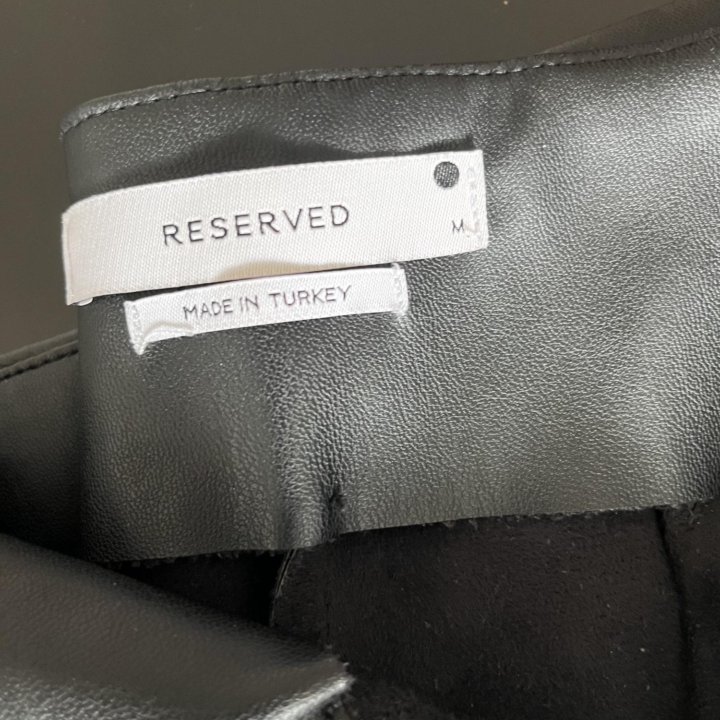 Брюки кожаные