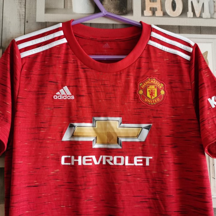 Manchester United Adidas футбольная майка