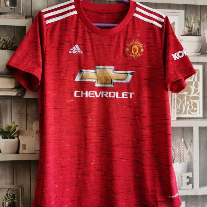 Manchester United Adidas футбольная майка