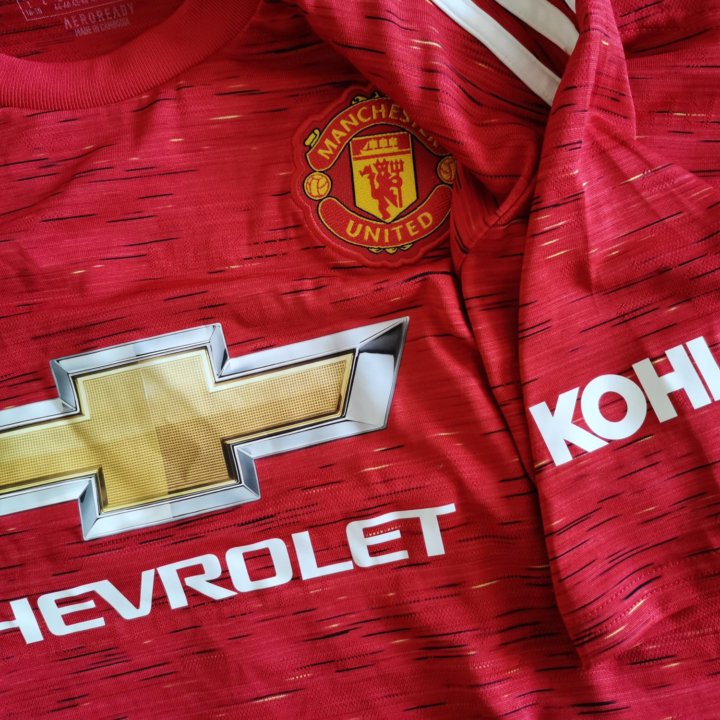 Manchester United Adidas футбольная майка