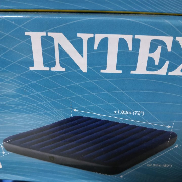 Матрас надувной INTEX трехместный