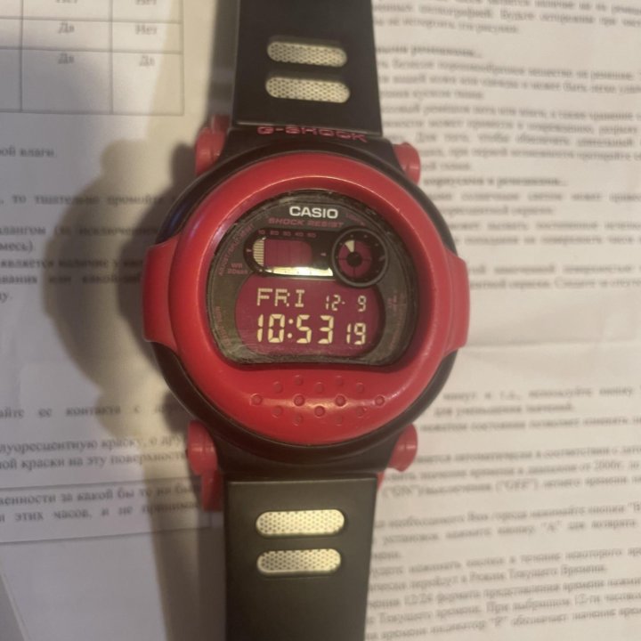 Часы G-SHOCK G-001-1B