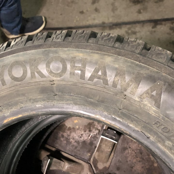 175/65 R14 шина зимняя Йокогама 1шт как Новая