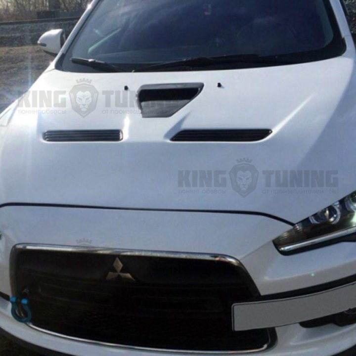 Капот Evolution для Лансер 10