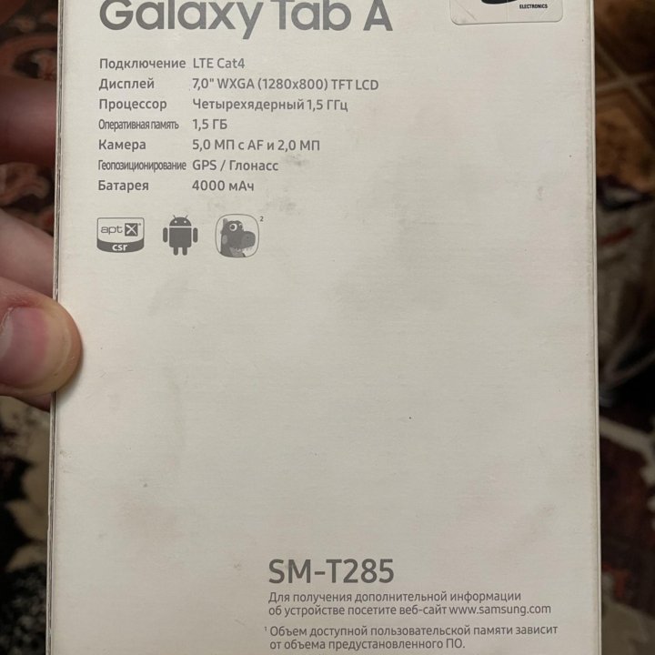 Планшет Samsung Galaxy Tab A6