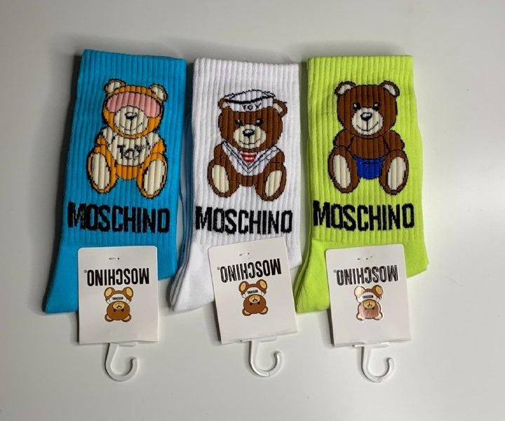 Носки женские Moschino (с мишками) - 5 пар