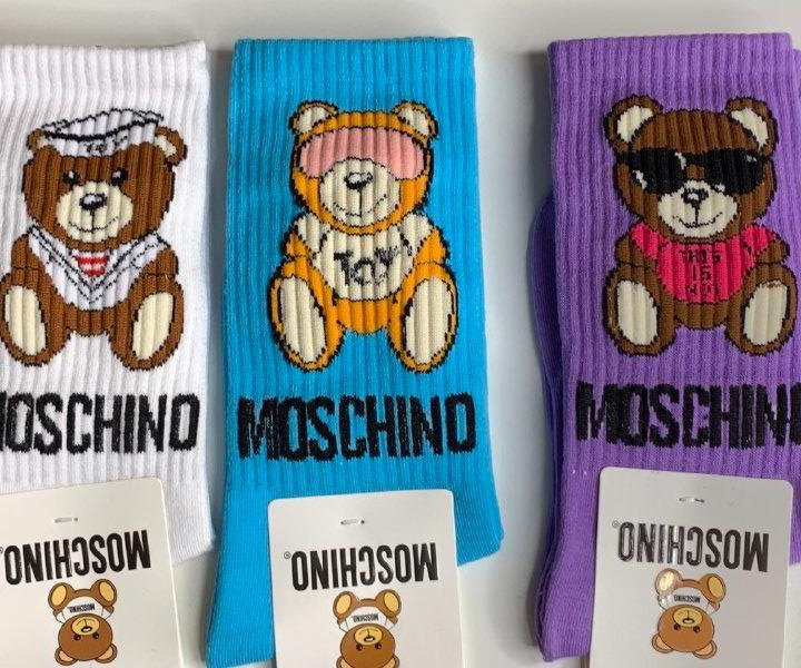 Носки женские Moschino (с мишками) - 5 пар