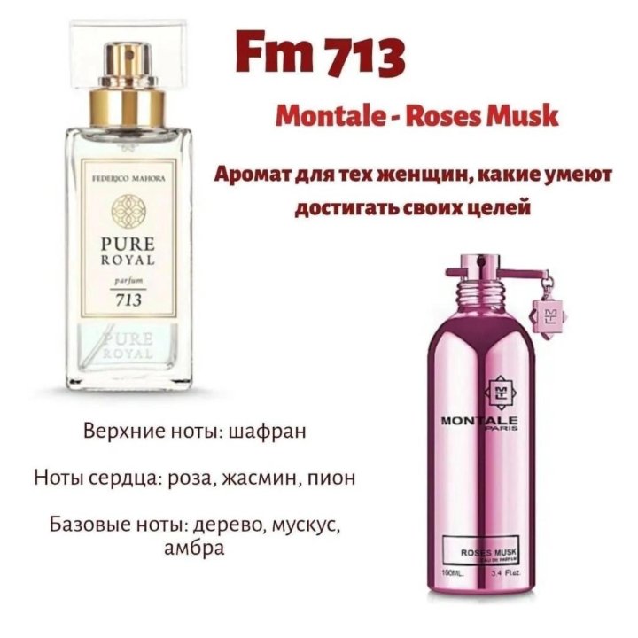 Montale - Roses Musk/50мл идеальная версия