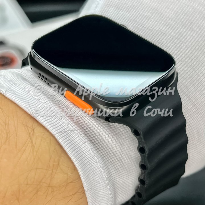 Apple Watch 8 Ultra 45мм (люкс, чёрные)