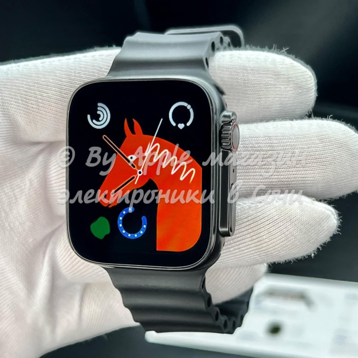 Apple Watch 8 Ultra 45мм (люкс, чёрные)