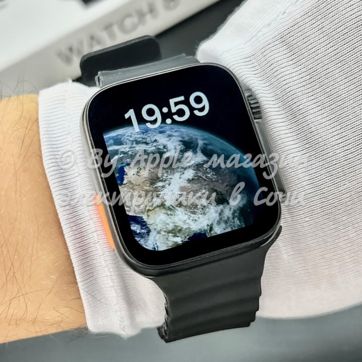 Apple Watch 8 Ultra 45мм (люкс, чёрные)