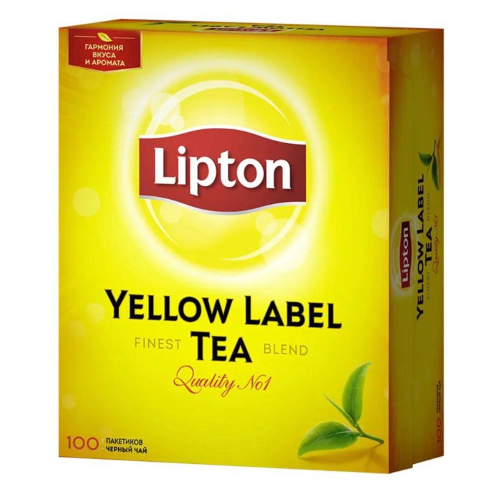 Чай Lipton и Greenfield