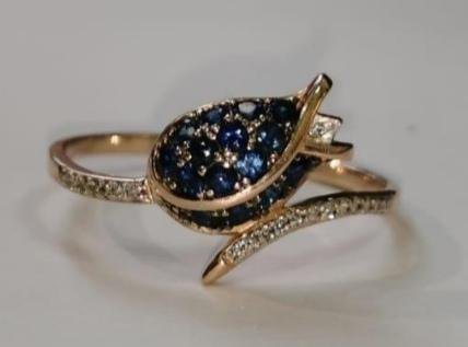 Золотое кольцо с Бриллиантами