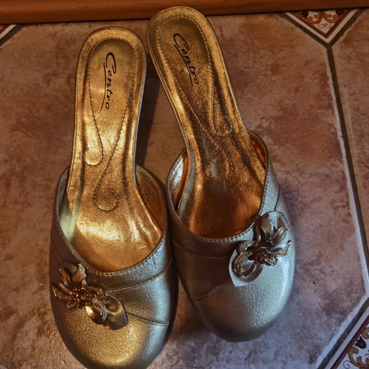 Золотые сабо