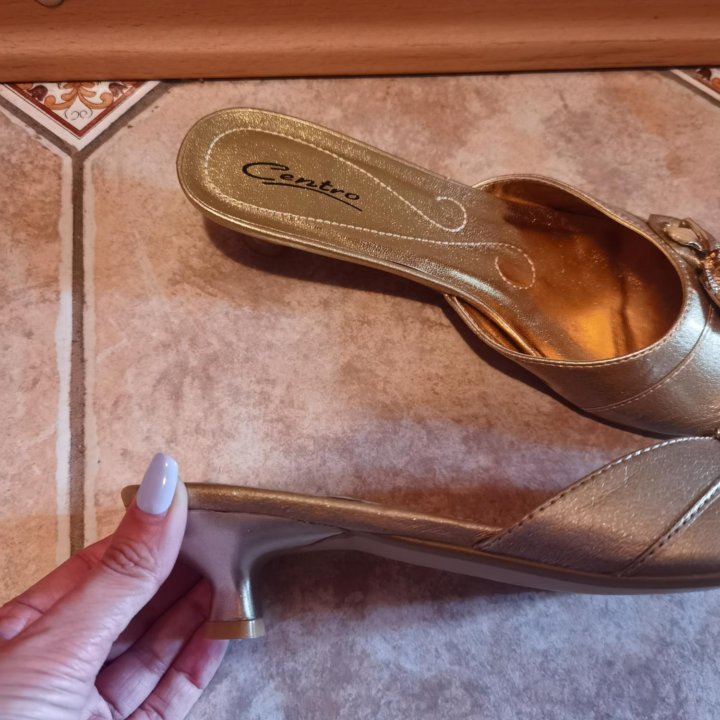 Золотые сабо