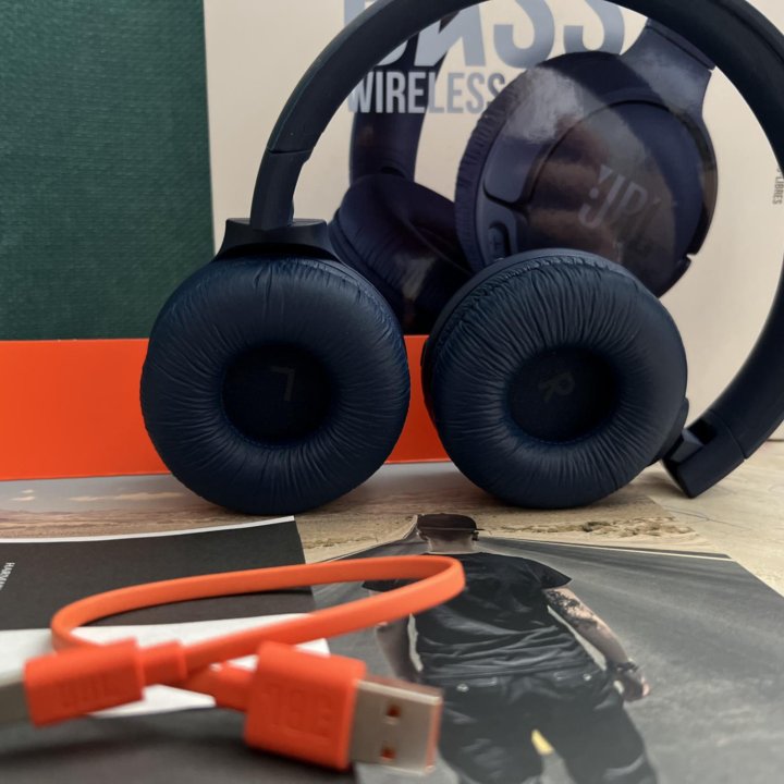 Беспроводные наушники JBL Tune 510BT, синий купить в Москве, цена 3 500 ...