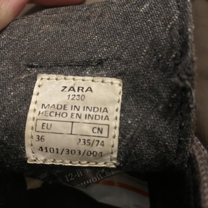 Ботинки Zara 36 размер