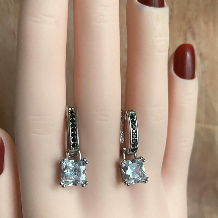 Серебряные серьги