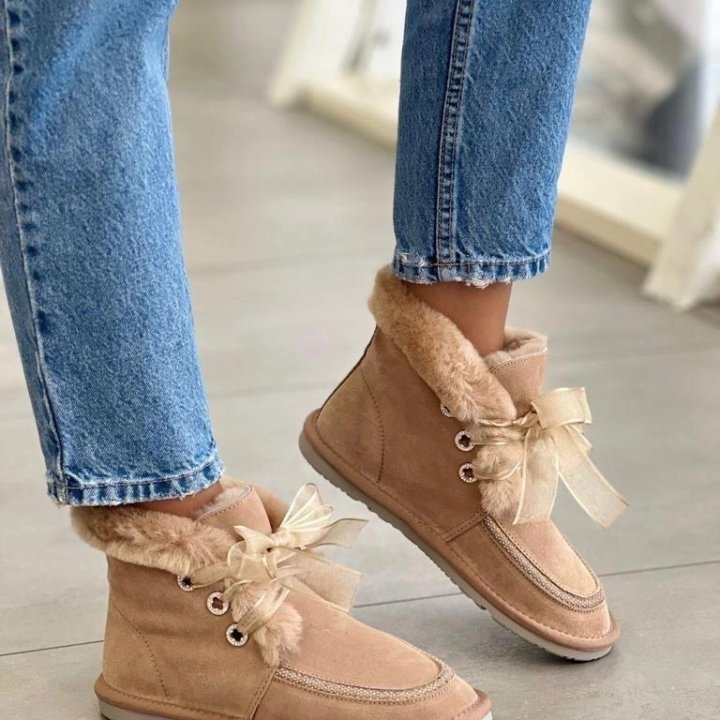 Замшевые ботинки????