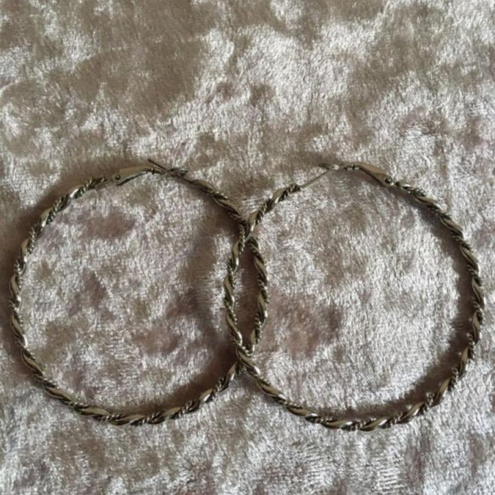 Серьги-кольца