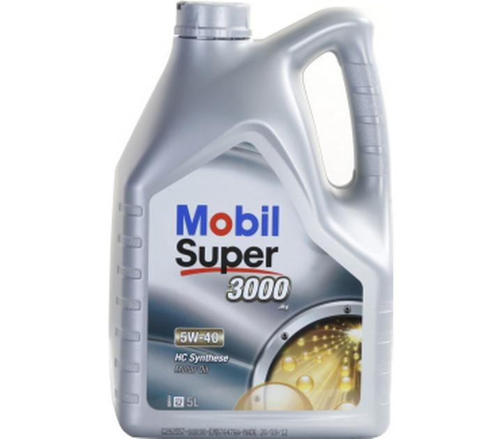 Mobil 5w40 Super 3000 7л