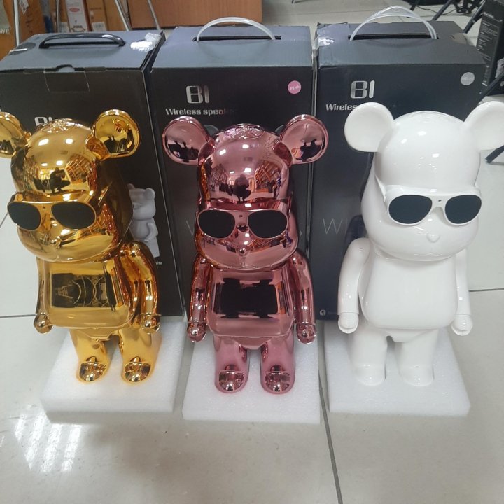 Bluetooth колонка bearbrick большая