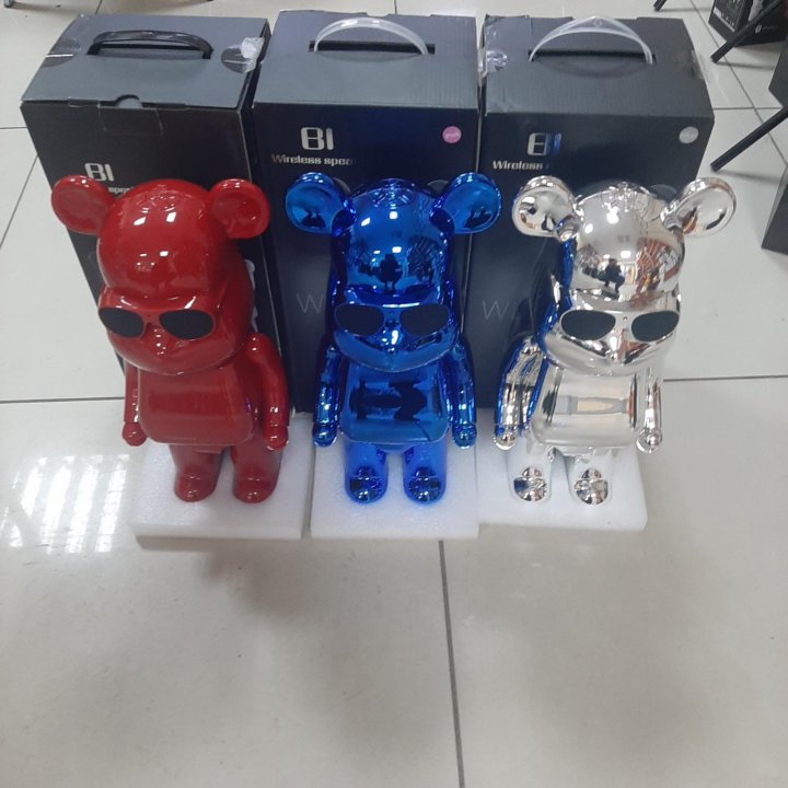 Bluetooth колонка bearbrick большая