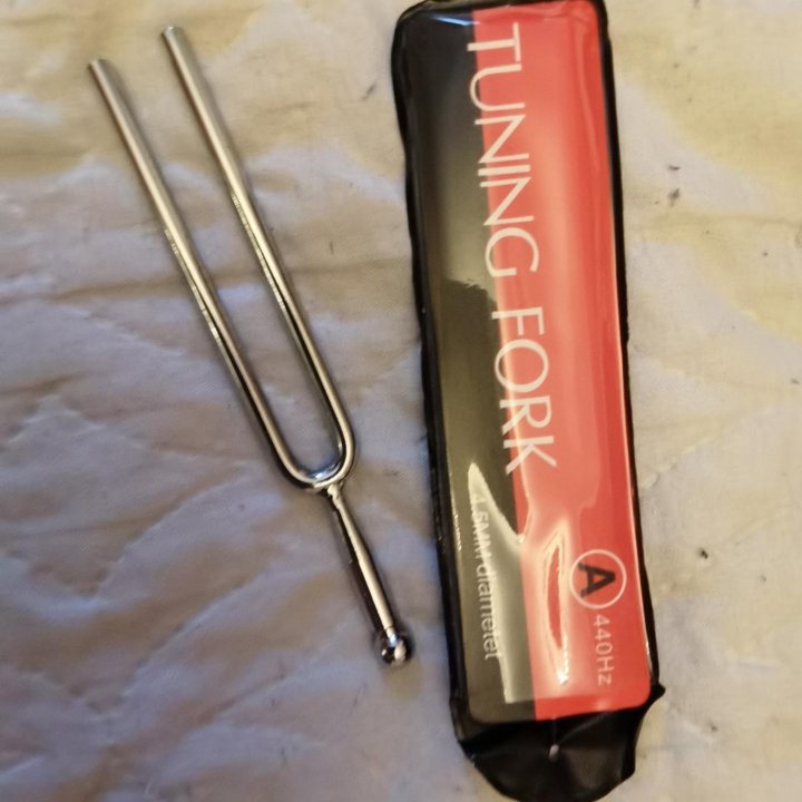 TUNING FORK длинна 12 см. А 440гц4.5ммдиаметр