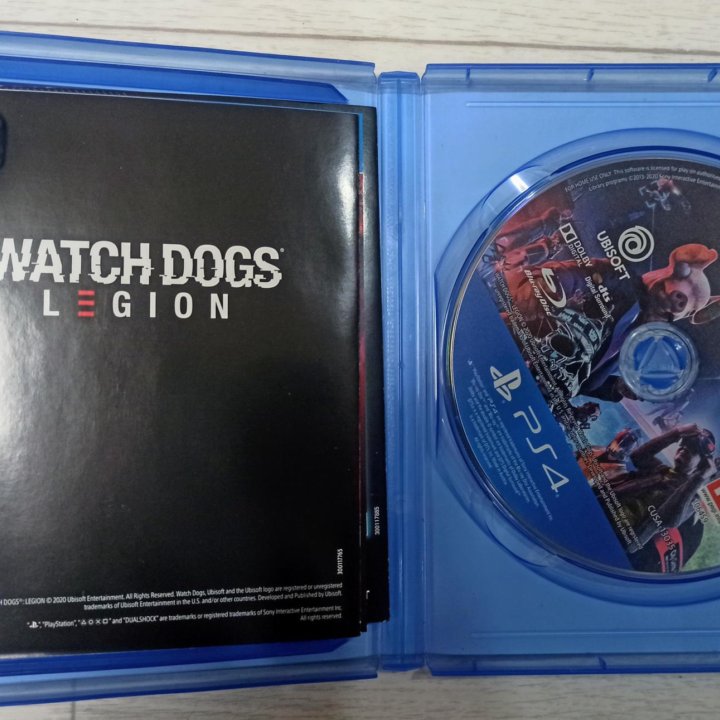 Watch Dogs Legion для Sony PlayStation 4.