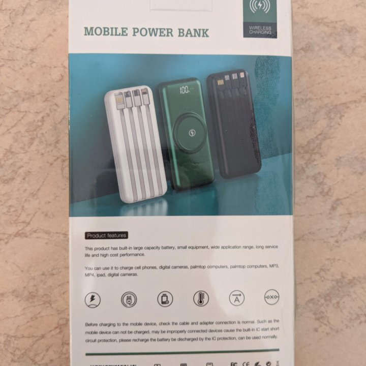 Power bank 10000 (новый)