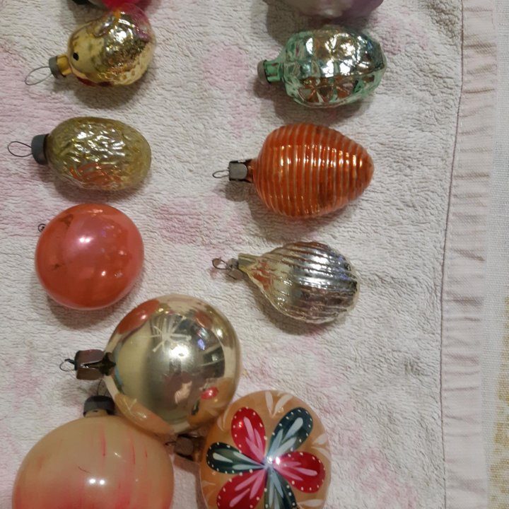 Игрушки елочные СССР