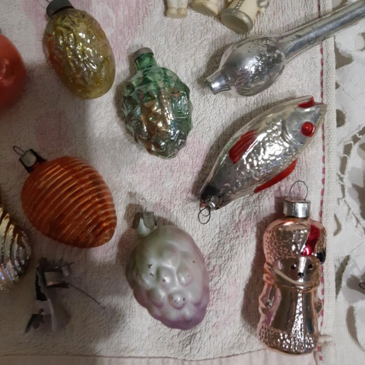 Игрушки елочные СССР