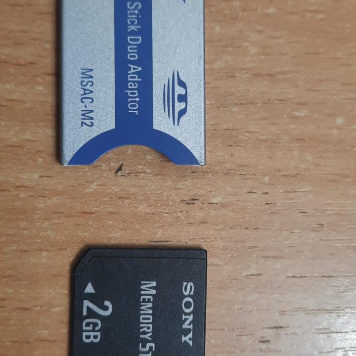 Memory Stick PRO DUO+переходник