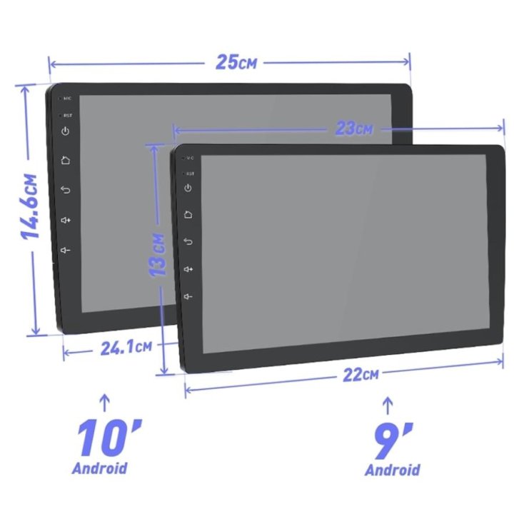 Магнитола 9 дюймов. Андроид. Отличное качество.