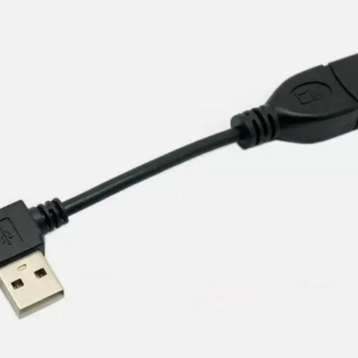 Переходник USB с поворотом на лево