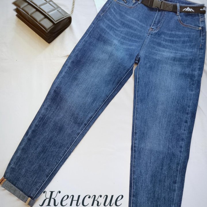 Новые женские джинсы, 48-58, тренд 2023