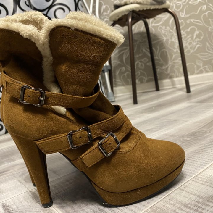 Ботильоны зимние