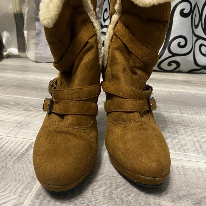 Ботильоны зимние