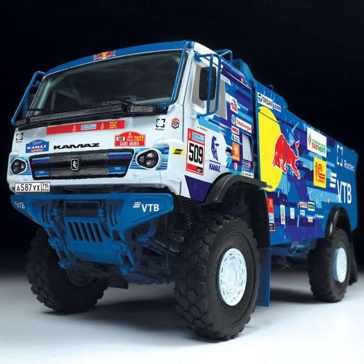 Сборная модель - Автомобиль KAMAZ-43509