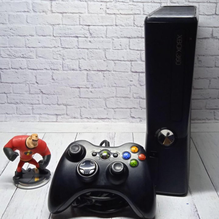 Xbox 360 slim 250Gb 44 игры