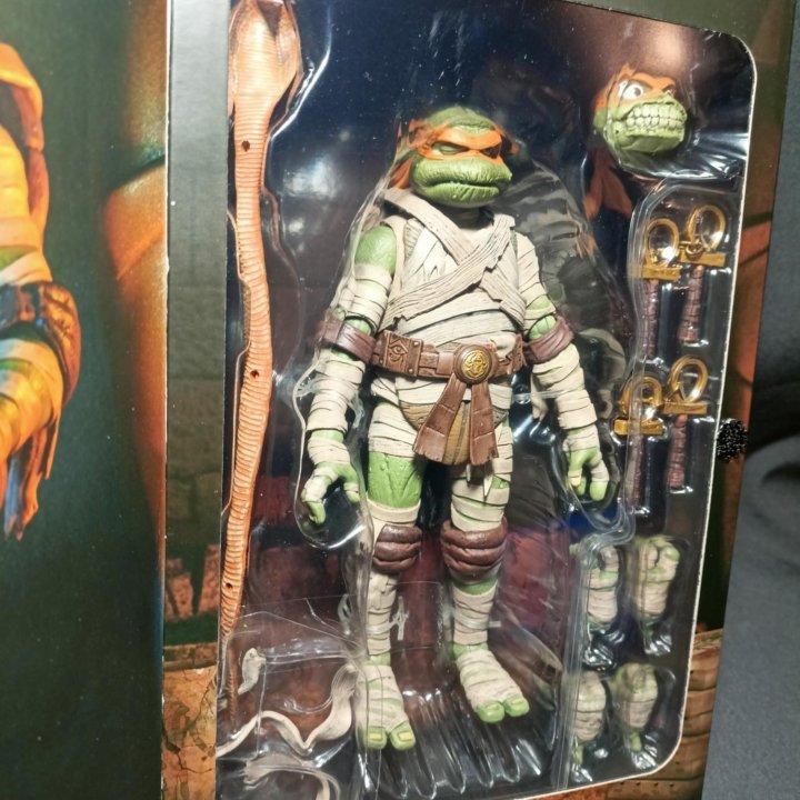 Neca Микеланджело Мумия tmnt черепашки ниндзя